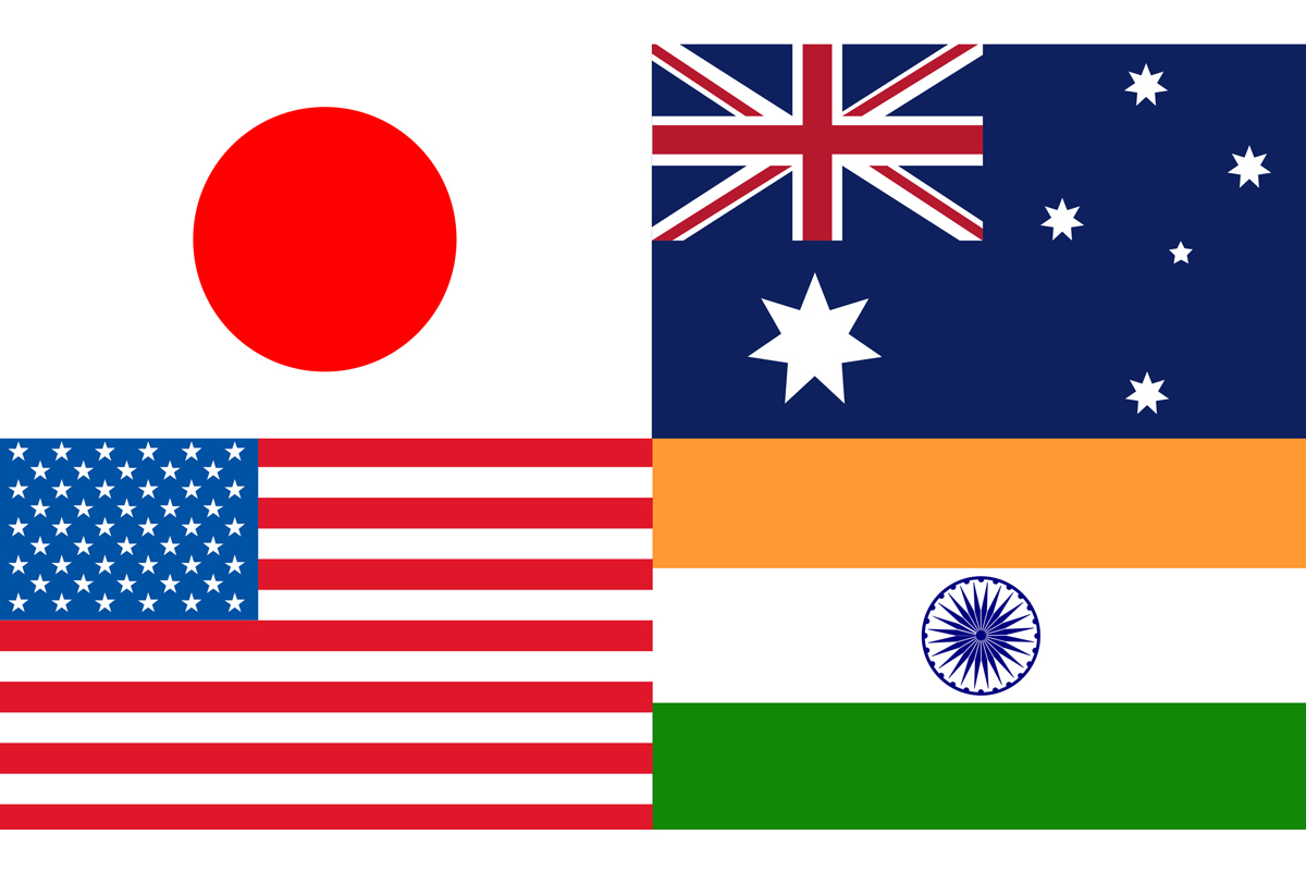 Flaggen der Quad-Staaten