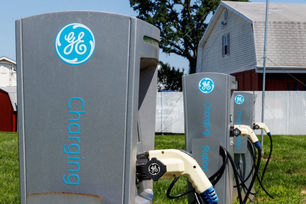 GE Ladestation für E-Autos