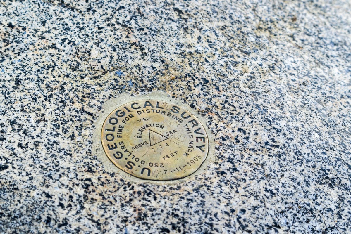 U.S. Geologischer Marker U.S. Geologischer Marker