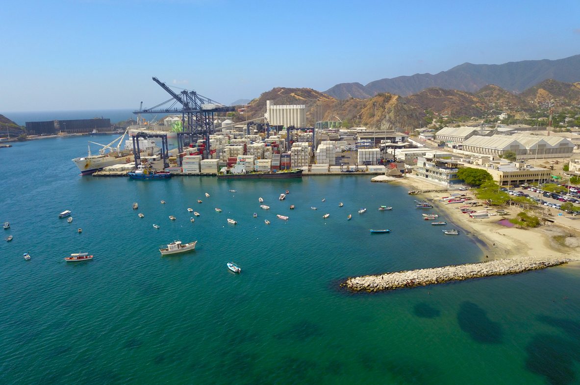 Hafen von Santa Marta Hafen von Santa Marta