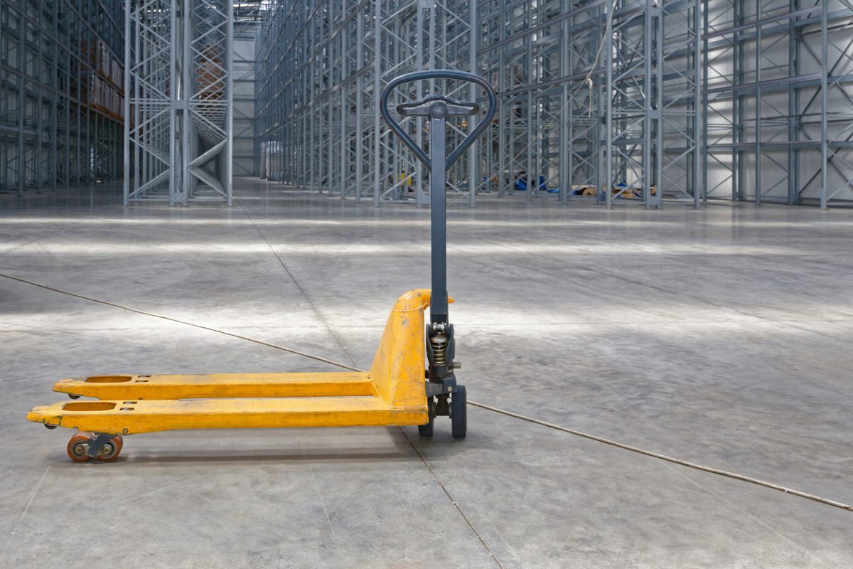 Leeres Lager Leeres Lager