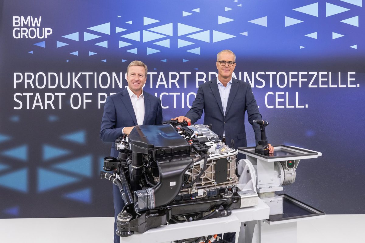 BMW CEO Oliver Zipse und Entwicklungsvorstand Frank Weber