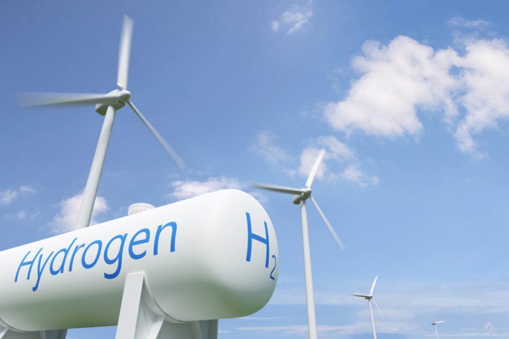 Wasserstoff und Windkraft