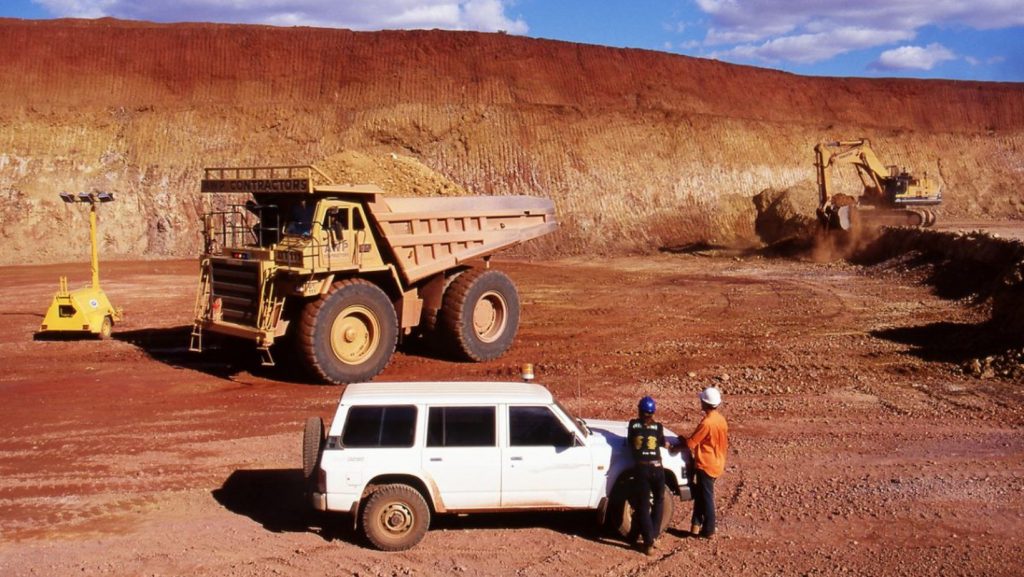 Australien-Bergwerk-Symbolbild