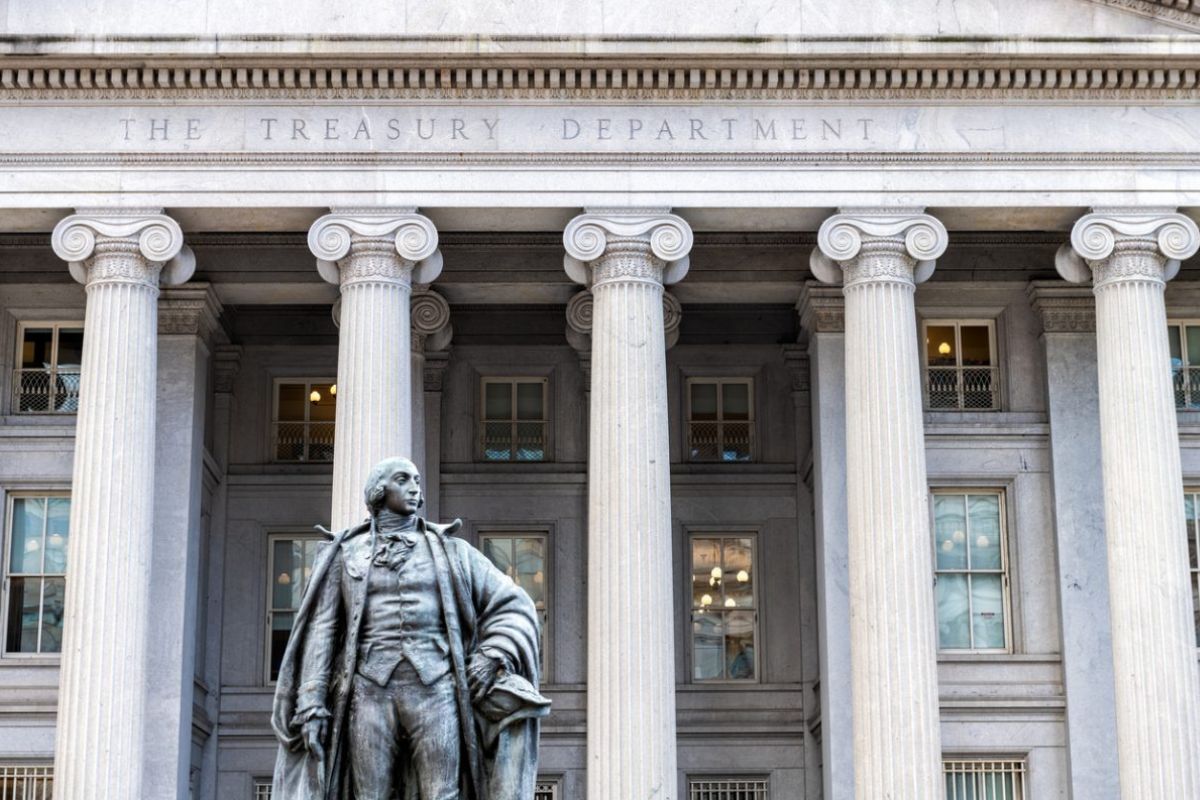 Gebäude des US-Finanzministeriums Gebäude des US-Finanzministeriums