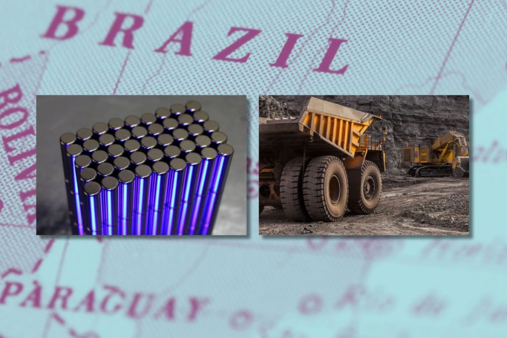 Brasilien Rohstoffe Seltene Erden Mine Magneten