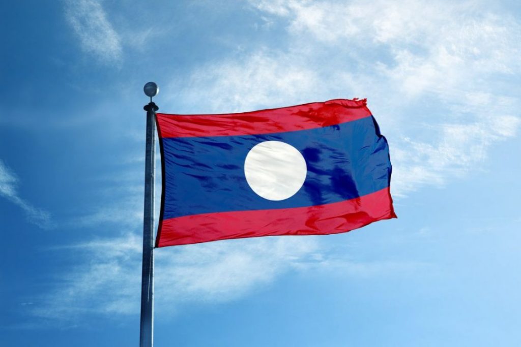 Flagge Laos