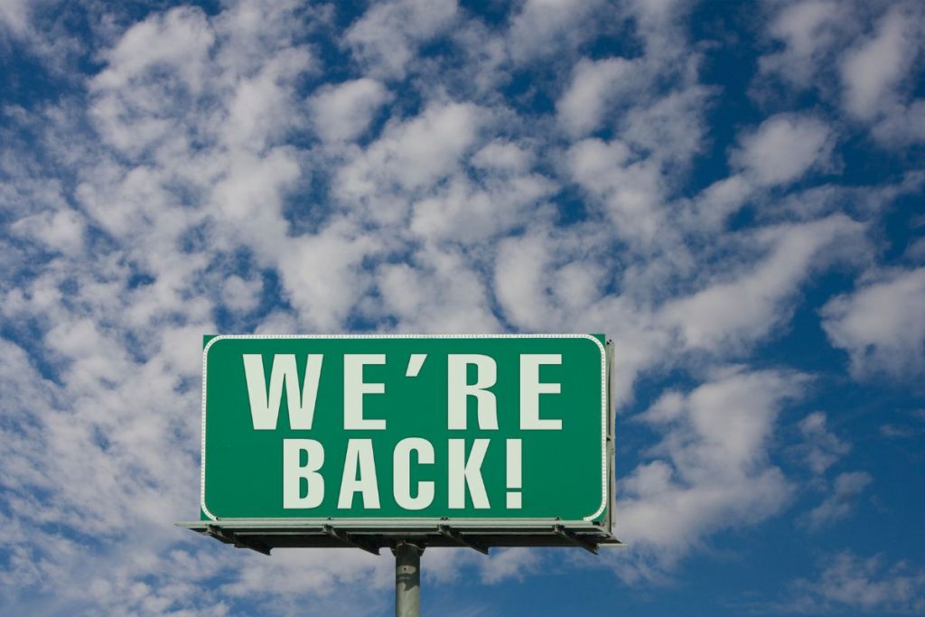 Symbolbild Back To Business