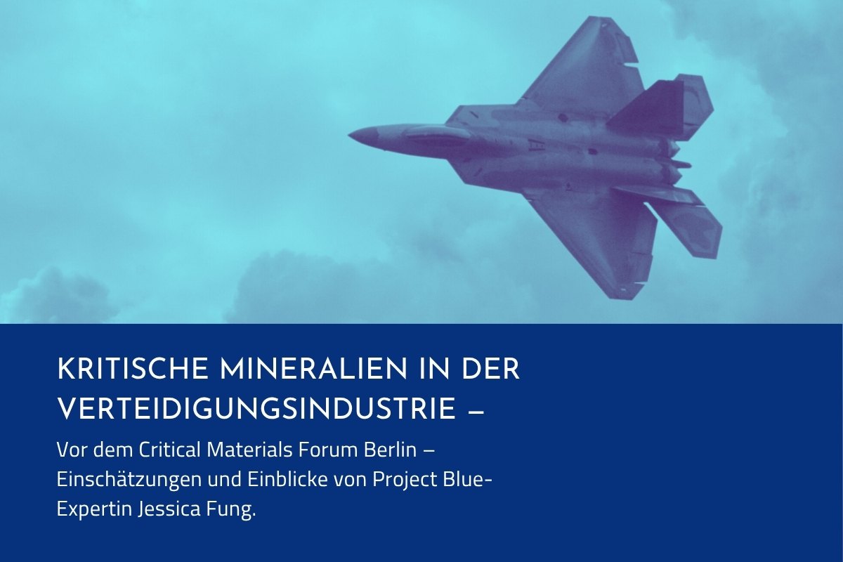 Kritische Rohstoffe in der Verteidungsindustrie