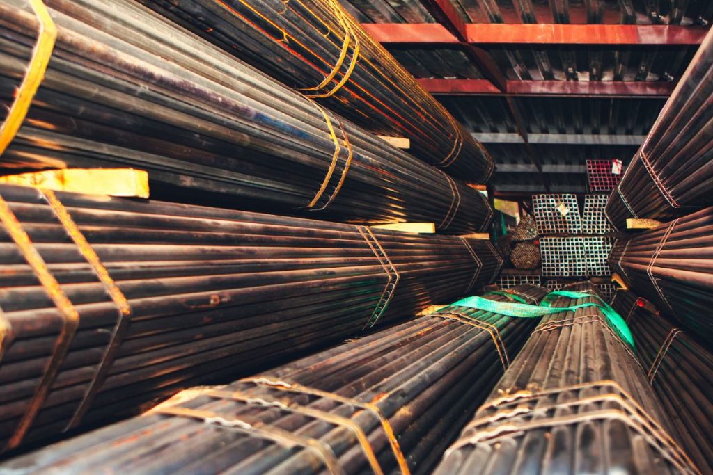 Metall staatlich Lager Vorrat Stockpile