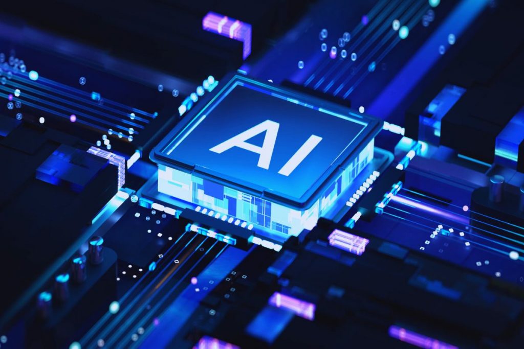 KI Chip Künstliche Intelligenz Konzept