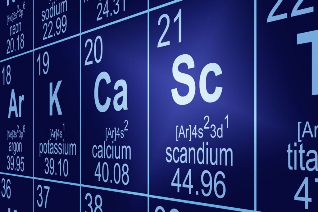 Scandium Element
