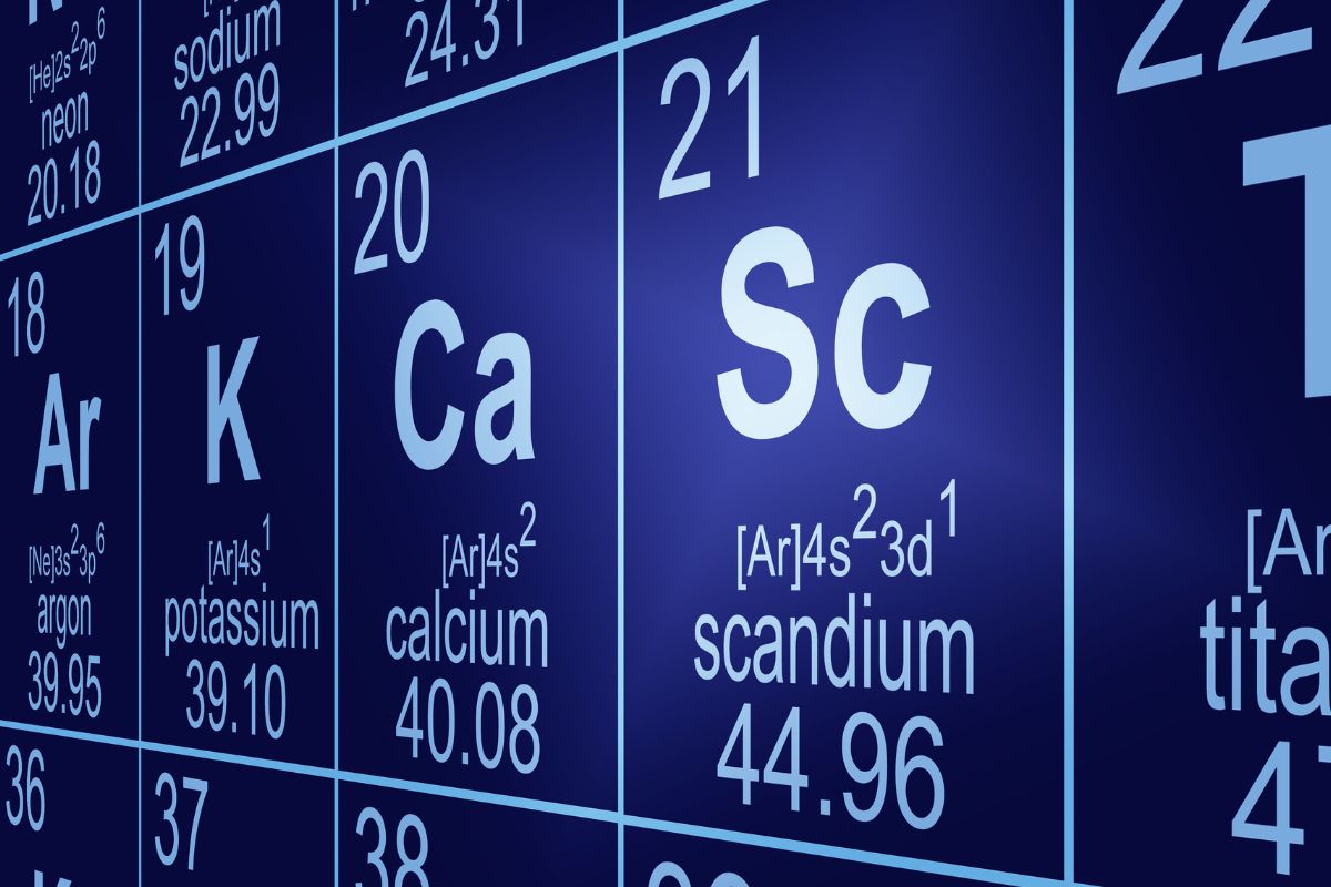 Scandium Element