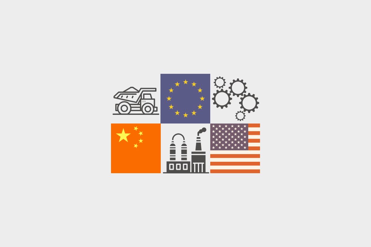 Symbolbild Bergbau Rohstoffe