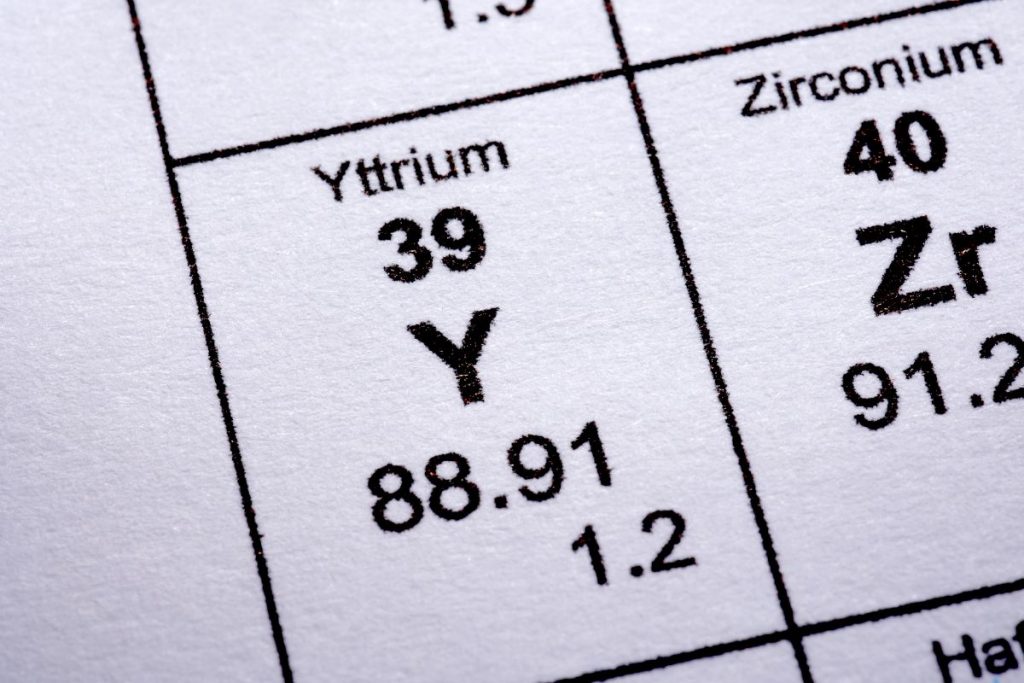 Yttrium Seltene Erde