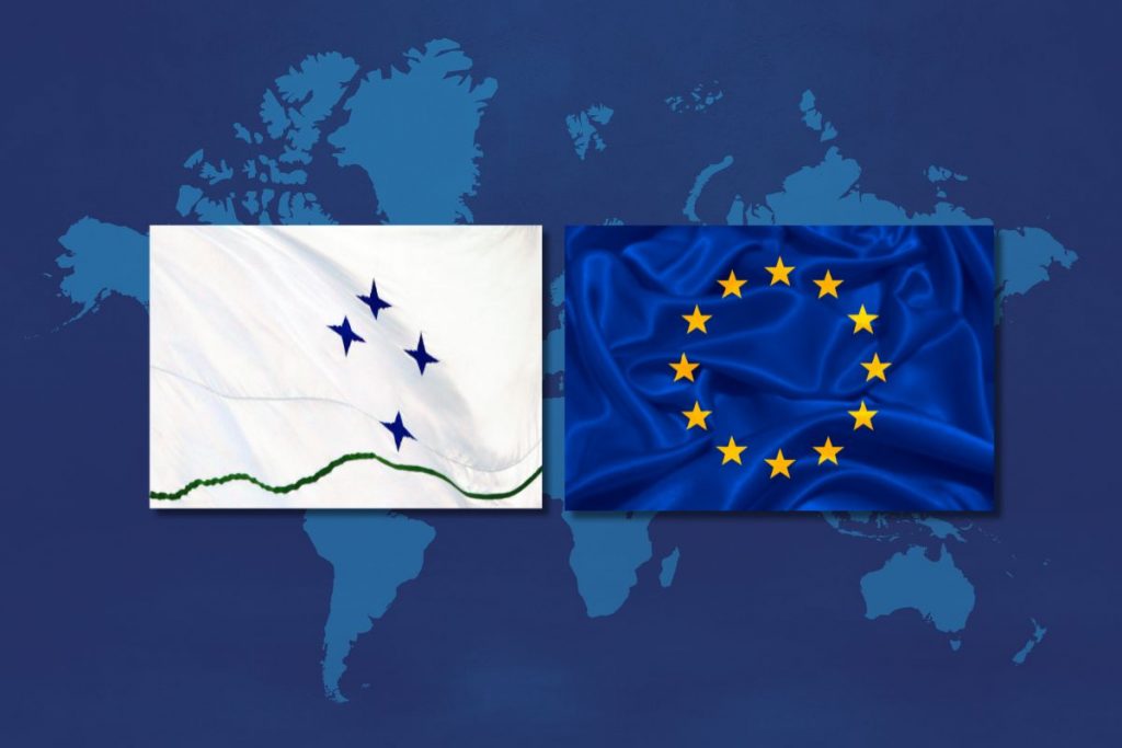 Mercosur EU Flagge