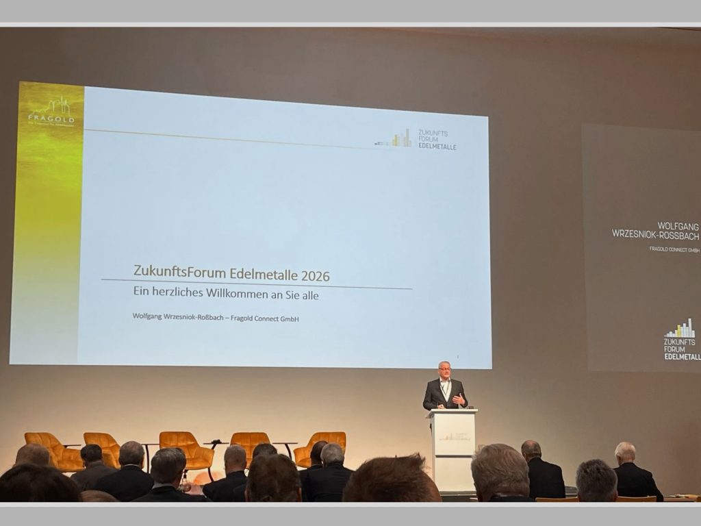 Zukunftsforum Edelmetalle Wolfgang Wrzesniok-Roßbach